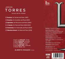 Jesus Torres (geb. 1965): Duos mit Klavier, CD