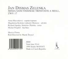 Jan Dismas Zelenka (1679-1745): Missa Sanctissimae Trinitatis ZWV 17, CD