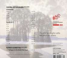 Galina Ustvolskaya (1919-2007): Cellosonate Nr.5, CD