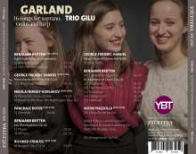 Trio Gilu - Garland (Lieder für Sopran,Violine,Harfe), CD