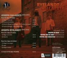 Joseph Ryelandt (1870-1965): Klaviertrios Nr.1 &amp; 2, CD