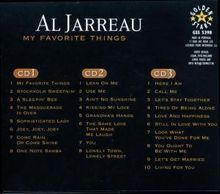 Al Jarreau (1940-2017): My Favourite Things, 3 CDs