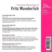 Fritz Wunderlich - The Early Recordings, 4 CDs