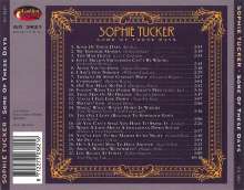 Sophie Tucker: Some Of These Days, CD