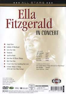 Ella Fitzgerald (1917-1996): It Don't Mean A Thing - In Concert, DVD