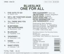 One For All: Blueslike, CD