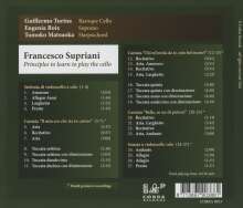Francesco Paolo Supriani (1678-1753): Sinfonia für Cello solo, CD