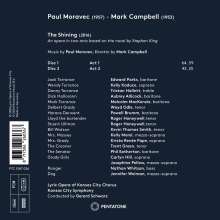 Paul Moravec (geb. 1957): The Shining (nach dem Roman von Stephen King), 2 CDs