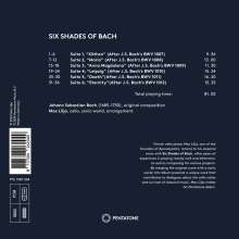 Johann Sebastian Bach (1685-1750): Cellosuiten BWV 1007-1012 (Six Shades of Bach), CD