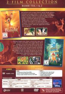 Bambi 1 &amp; 2, 2 DVDs