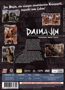 Daimajin - Frankensteins Monster erwacht (Mediabook), DVD