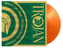 Right On Time - Trojan Rock Steady (180g) (Limited Numbered Edition) (Orange Vinyl), 2 LPs