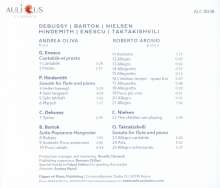 Andrea Oliva &amp; Roberto Arosio - Debussy / Bartok / Nielsen / Hindemith / Enescu / Taktakishvili, CD