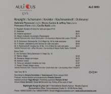 Gabriele Pieranunzi - Respighi / Schumann / Kreisler / Rachmaninoff / Dohnanyi, CD