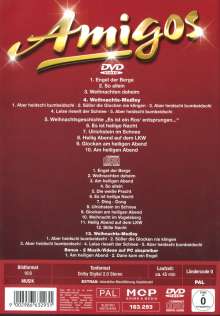 Die Amigos: Weihnachtskonzert (DVD + CD), DVD
