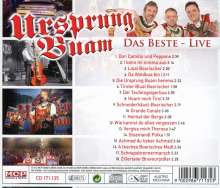 Ursprung Buam: Das Beste: Live, CD