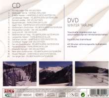Relaxing-Winterträume (Wellness &amp; Entspannung), 1 CD und 1 DVD