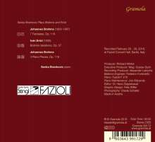 Ivan Eröd (1936-2019): Brahms-Variationen op.57, CD