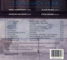 Anna Lauvergnac (geb. 1966): Coming Back Home, CD