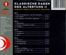 Klassische Sagen des Altertums II, 5 CDs