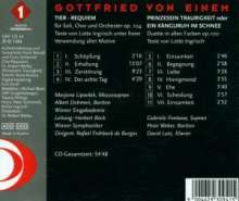 Gottfried von Einem (1918-1996): Tier-Requiem op.104, CD