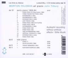 Morton Feldman (1926-1987): Sämtliche Klavierwerke, 4 CDs