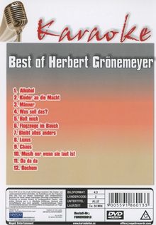 Best Of Herbert Grönemeyer, DVD