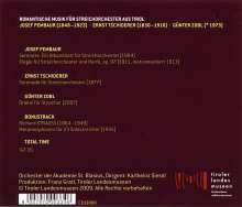 Romantische Musik für Streichorchester aus Tirol, CD
