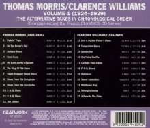 Thomas Morris &amp; Clarence Williams: Thomas Morris 1925-26 / Clarence Williams Vol. 1 1924-1929, CD