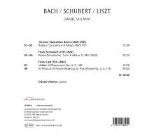 Daniel Villanyi - Bach / Schubert / Liszt, CD