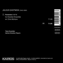 Julius Eastman (1940-1990): Femenine für Kammerensemble, CD