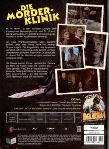 Die Mörderklinik (Blu-ray im Mediabook), Blu-ray Disc