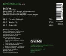Bernhard Lang (geb. 1957): ParZeFool (Der thumbe Thor), 3 CDs