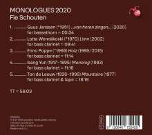 Fie Schouten - Monologues 2020, CD