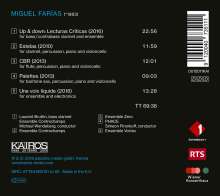 Miguel Farias (geb. 1983): Kammermusik "Up and down", CD