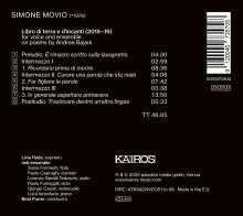 Simone Movio (geb. 1978): Libro di terra e d'incanti für Stimme &amp; Ensemble, CD