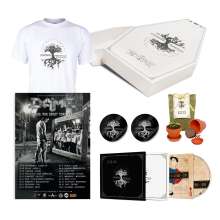 Dame: Lebendig begraben (Limited Boxset Sargformat) (2 CD + CDM + Shirt Gr.L), 2 CDs, 1 Maxi-CD, 1 T-Shirt und 1 Merchandise