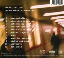 Ernst Molden: Nimm mich Schwester, CD