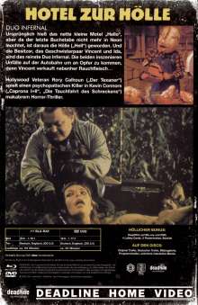 Hotel zur Hölle (VHS-Retro-Edition) (Blu-ray &amp; DVD), 1 Blu-ray Disc und 1 DVD