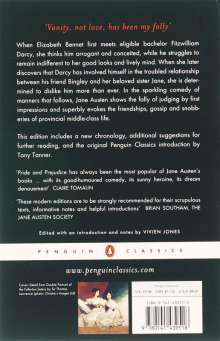 Jane Austen: Pride and Prejudice, Buch