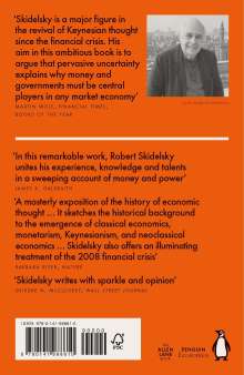Robert Skidelsky: Money and Government, Buch