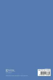 ISBN 978-1-04-113338-4. Blaue Fläche mit Routledge-Logo und Barcode am unteren Rand.