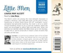 Louisa May Alcott: Alcott, L: Little Men, 3 Bücher