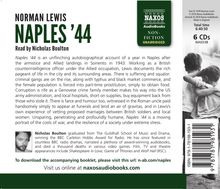 Lewis, N: Naples '44, 6 CDs