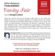 William Makepeace Thackeray: Vanity Fair, 25 CDs