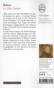 Honoré de Balzac: Le Pere Goriot, Buch