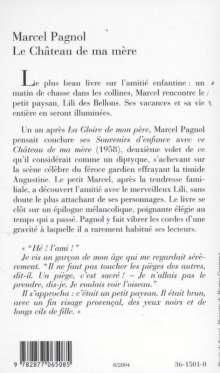 Marcel Pagnol: Le chateau de ma mere, Buch