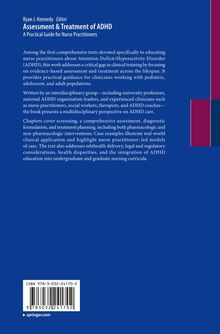 "Assessment & Treatment of ADHD: A Practical Guide for Nurse Practitioners" ist der Titel auf blauem Hintergrund.