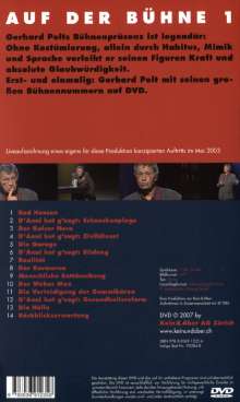 Gerhard Polt: Auf der Bühne 1, DVD