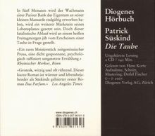 Patrick Süskind: Die Taube, 2 CDs